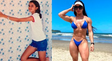 Bruna Neves mostrou evolução de seu corpo após 15 anos de treinos - Foto: Reprodução/ Instagram@brunavidafit