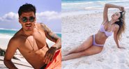 Casal compartilhou diversas fotos em Tulum, aproveitando a viagem - Reprodução/Instagram
