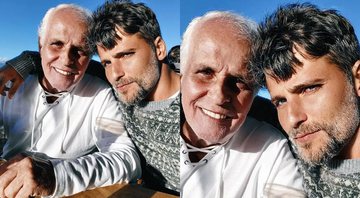 Bruno Gagliasso e Paulo César, seu pai - Foto: Reprodução / Instagram
