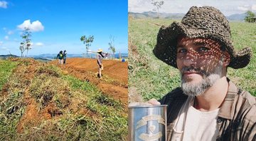 Bruno Gagliasso compartilha dia de plantação em seu rancho - Foto: Reprodução / Instagram