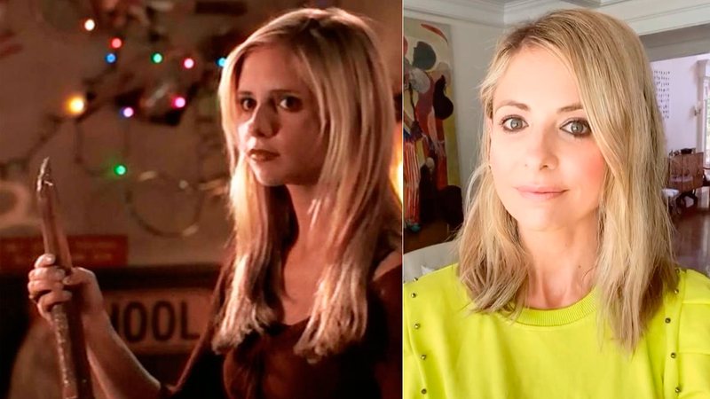 Sarah Michelle Gellar fez sucesso estrelando Buffy: A Caça Vampiros - Reprodução