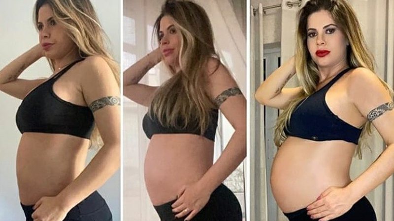 Cacau Colucci compartilha evolução de sua gravidez através de fotos - Foto: Reprodução / Instagram @cacaucolucci