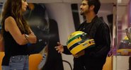 Caio Castro visita Instituto Ayrton Senna, conversa com sobrinha do piloto e se emociona - Foto: Reprodução