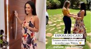 Izabella, irmã de Rodolffo, recebeu a mulher de Caio, Waléria, na casa do sertanejo - Foto: Reprodução / Instagram@irodolffo