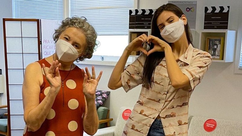 Camila Queiroz e Ana Lúcia Torre - Reprodução/Instagram@camilaqueiroz
