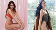 Camila Luz é conhecida por ser sósia de Kendall Jenner - Fotos: CO Assessoria / Instagram @justcamilaluz