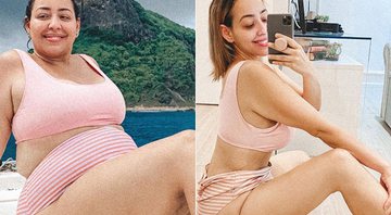 Camila Monteiro perdeu 87 kg e passou por cirurgia para retirar excesso de pele - Foto: Reprodução/ Instagram