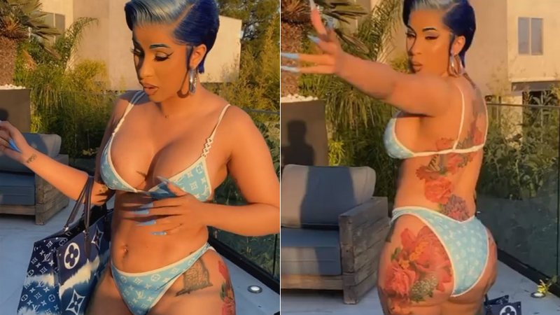 Cardi B fez vídeo para mostrar corpo real após receber críticas - Foto: Reprodução/ Instagram