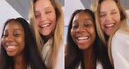 Camilla e Carla nos bastidores - Foto: Reprodução / Instagram @carladiaz