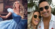 Carla Perez se transforma em Cinderela em ilustração de Átila Britto - Foto: Reprodução / Instagram @atilabrittoo @carlaperez
