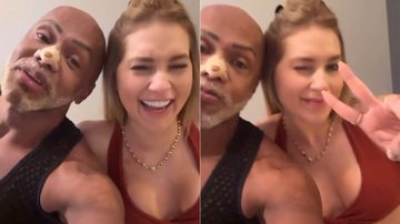 Carlinhos Salgueiro falou sobre a estreia de Virginia na Sapucaí