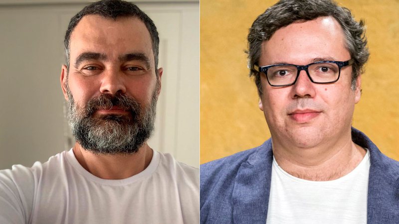 Carmo Dalla Vecchia e João Emanuel Carneiro estão juntos desde 2005 - Foto: Reprodução/ Instagram@carmodallavecchia e Globo/ Fábio Rocha