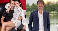 Empresária afirmou que não mantém relação próxima com Kaká - Reprodução/Instagram/@cacelico/@kaka