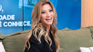 Carolina Mazon é frequentemente convidada para participar de programas de TV - Foto: Divulgação