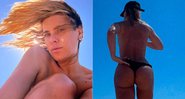 Carolina Dieckmann curtiu a Grécia de topless e recebeu elogios - Foto: Reprodução/ Instagram@loracarola