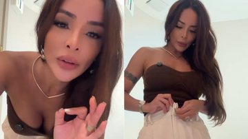 Carol Nakamura mostrou resultado de procedimento em vídeo