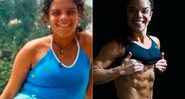 Carol Vaz impressionou ao mostrar antes e depois - Foto: Reprodução/ Instagram@teamcarolvaz