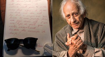 Flávio Migliaccio, que morreu aos 85 anos, deixou carta de despedida - Foto: Arquivo pessoal e Paulo Belote/ TV Globo