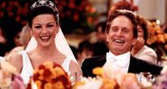 Catherine Zeta-Jones e Michael Douglas completaram 20 anos de casados - Foto: Reprodução/ Instagram@michaelkirkdouglas
