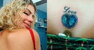 Cátia Paganote mostrou nova tatuagem íntima na web - Foto: Reprodução/ Instagram@catiapaganote