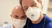 Apresentador agradeceu o médico oncologista, Fernando Maluf, nas redes sociais - Foto: Reprodução / Instagram