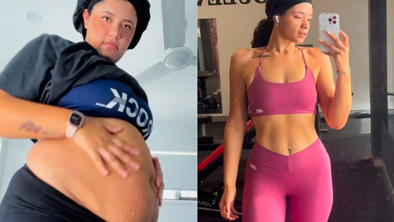 Chantelle Sisco mostrou antes e depois em vídeo - Foto: Reprodução/ Instagram@channy_sisco