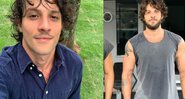 Cahy posou ao lado do ator Daniel Erthal após treino pesado nas redes sociais - Reprodução/Instagram