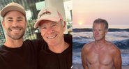 Atores deixaram os fãs surpresos com o físico de Craig Hemsworth e a semelhança entre ele e Chris - Reprodução/Instagram/@chrishemsworth/@liamhemsowrth
