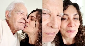 Cid Moreira e sua esposa, Fátima Sampaio - Foto: Reprodução / Instagram @ocidmoreira
