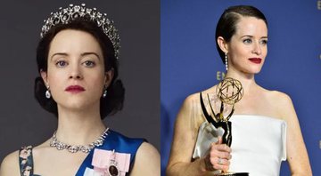 Claire Foy recebeu um prêmio por sua participação na série "The Crown" - Foto: Reprodução / Netflix / Twitter