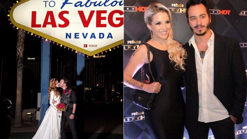 Clara Aguilar mostrou foto de seu casamento em Las Vegas - Foto: Reprodução/ Instagram