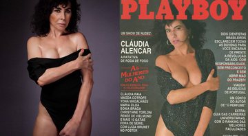 Atriz, musa dos anos 80, relembrou a participação para a Playboy nas redes sociais - Reprodução / Instagram @claudiaalencaroficial