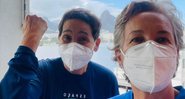 Atriz e Stella dividem um apartamento no Rio e costumam ir à academia juntas - Reprodução/Instagram/@stellatorreao