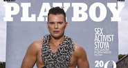 Israel Cassol posou para a capa da Playboy - Foto: Reprodução / Playboy