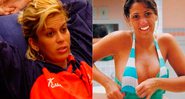 Ex-BBB Cris e Leka na época do BBB1 - Foto: Reprodução/ TV Globo
