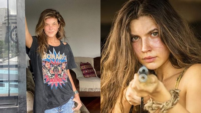 Cristiana Oliveira elogia Alanis Guillen por seu papel no remake de Pantanal - Foto: Reprodução / Instagram / Rede Globo