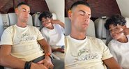 Cristiano Ronaldo e seu filho, Cristiano Ronaldo Jr. - Foto: Reprodução / Instagram