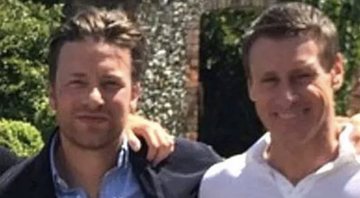 Jamie Oliver e seu cunhado, Paul Hunt - Reprodução/Instagram