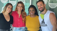 Daniele Hypólito, Jade Barbosa, Daiane dos Santos e Diego Hypólito - Foto: Reprodução / Instagram @diegohypolito