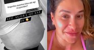 Dani Bolina exibiu a barriga de grávida e disse que ganhou quase 20 quilos - Foto: Reprodução/ Instagram@dbolina