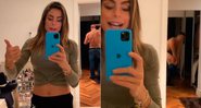 Daniella Cicarelli mostrou o marido, Guilherme Menge, tirando a roupa - Foto: Reprodução/ Instagram@daniellacicarelli