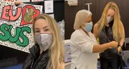 Danielle Winits recebe segunda dose de vacina contra covid-19 no Rio de Janeiro - Foto: Reprodução / Instagram @lawinits