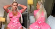 Danii Banks encarnou Barbie plus size para adultos e fez sucesso na web - Foto: Reprodução/ Instagram@danii.banks