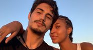 Ator conheceu a filha do rapper durante os bastidores da série "3%", da Netflix - Reprodução / Instagram