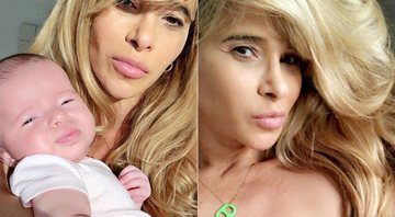 Dany Bananinha com a filha, Lara, de quase três meses - Foto: Reprodução/ Instagram
