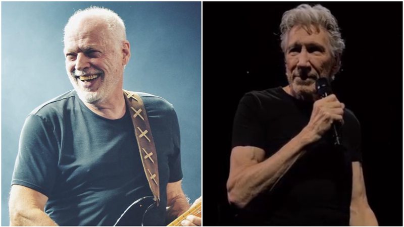 David Gilmour e Roger Waters se envolveram em mais uma briga pública - Foto: Reprodução / Instagram @davidgilmour / @rogerwaters