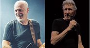 David Gilmour e Roger Waters se envolveram em mais uma briga pública - Foto: Reprodução / Instagram @davidgilmour / @rogerwaters