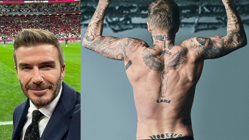 Ex-jogador de futebol de 46 anos foi elogiado por diversos seguidores - Reprodução / Instagram @davidbeckham