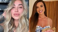 Dani Bolina diz que voltou a falar com Nicole Bahls - Foto: Reprodução/ Instagram@dbolina e @nicolebahls
