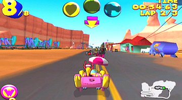 Dicas para Wacky Races (Dreamcast) - Foto: Reprodução